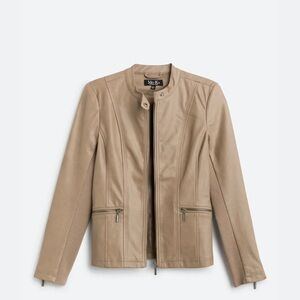 Mo-ka faux leather jacket Stitch fix brand